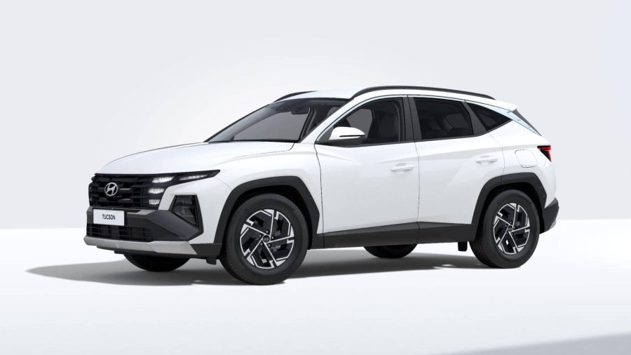 Renting Coches Hyundai Tucson1.6 CRDi 48V DCT Maxx Atlas White