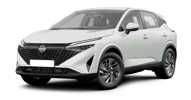 Renting Coches Nissan QashqaiDIG-T Mild Hybrid Acenta Kori White