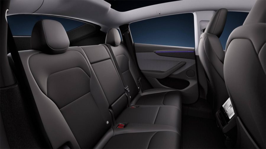 Renting Coches Tesla Model YRWD Gris Sigilo