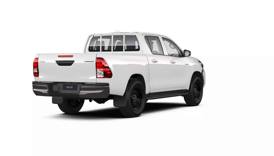 Renting Coches Toyota Hilux2.4B 6AT Doble Cabina GX Blanco Polar
