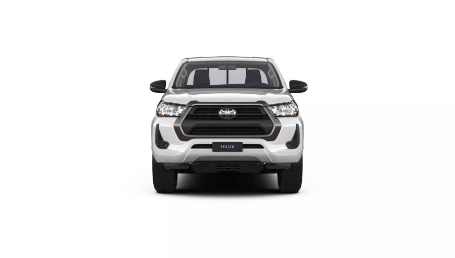 Renting Coches Toyota Hilux2.4B 6AT Doble Cabina GX Blanco Polar