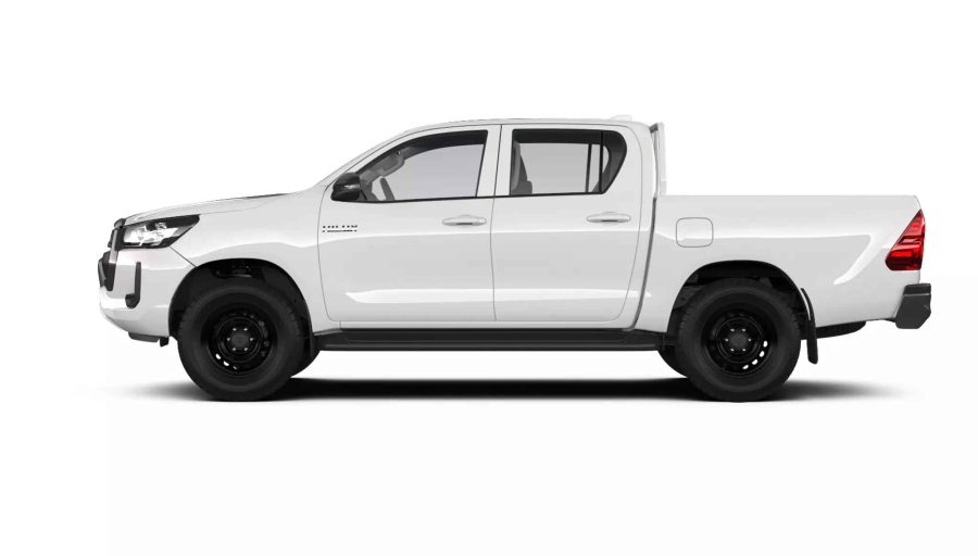 Renting Coches Toyota Hilux2.4B 6AT Doble Cabina GX Blanco Polar