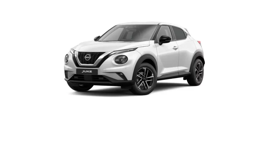 Renting Coches Nissan Juke1.0 DIG-T 84kW DCT N-Connecta Sapporo White