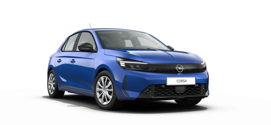 Renting Coches Opel Corsa1.2T XHL Edition Azul Metalizado