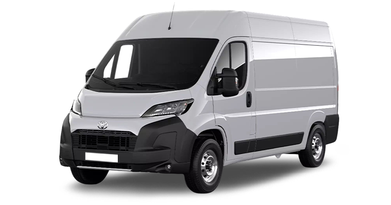 Renting Coches Toyota Proace-MAX 2.2D 103kW (140CV) 6MT VAN L2 H2 3.5 GX Blanco Polar