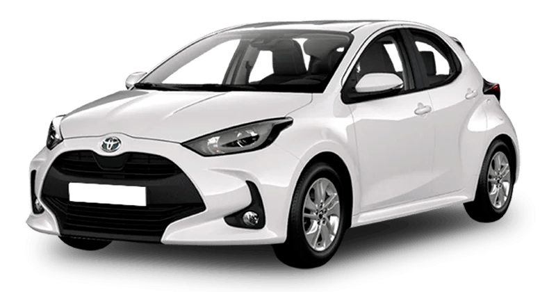 Renting Coches Toyota Yaris-120H Active Plus Blanco