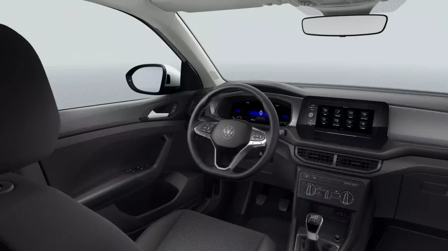 Renting Coches Volkswagen T-Cross1.0 TSI Man. Blanco