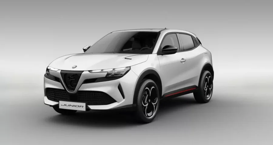 Renting Coches Alfa Romeo JuniorIbrida Speciale Blanco Sempione