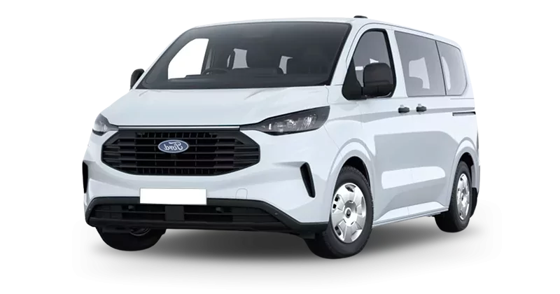 Renting Coches Ford TransitCustom Kombi 2.0 EcoBlue 320 L1 Trend Blanco