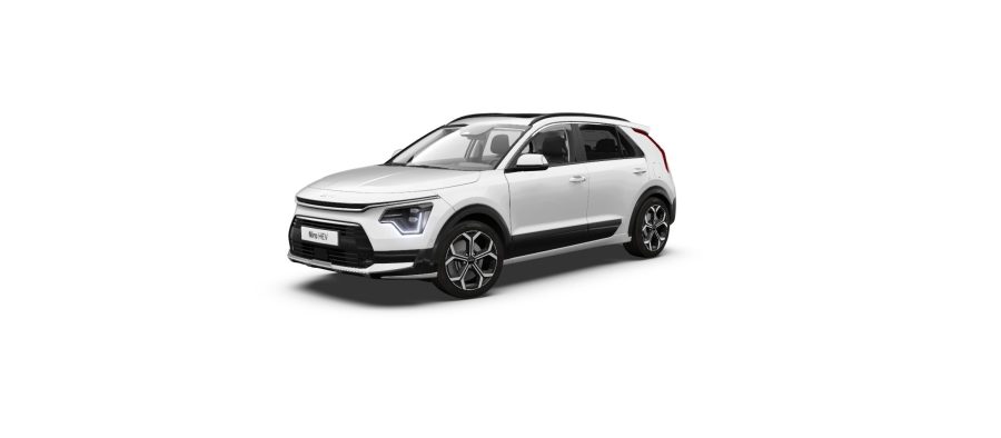Renting Coches Kia Niro1.6 HEV Concept Clear White, Runway Red, Steal Grey, Interstellar Grey, Aurora Black, Snow White Pearl