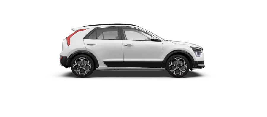 Renting Coches Kia Niro1.6 HEV Concept Clear White, Runway Red, Steal Grey, Interstellar Grey, Aurora Black, Snow White Pearl