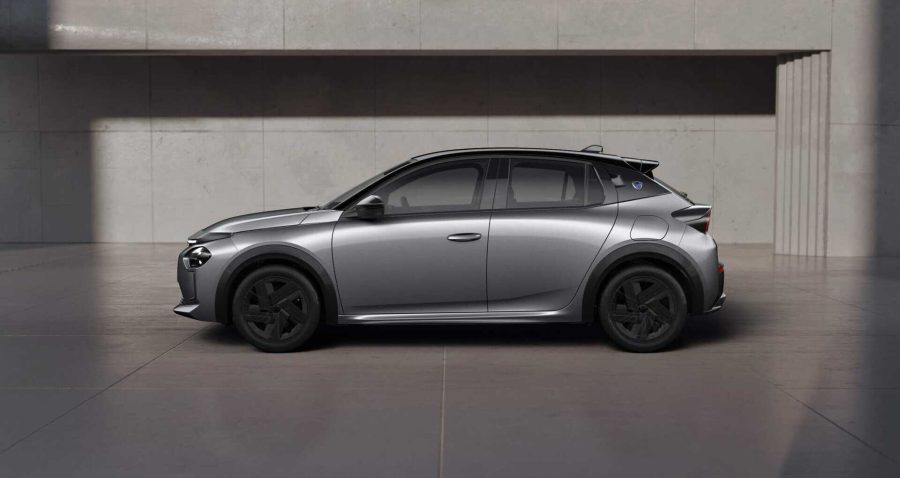 Renting Coches Lancia YpsilonHybrid Gris Granito / Techo Negro