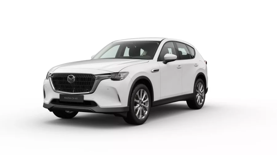 Renting Coches Mazda CX-603.3 e-Skyactiv D MHEV 8AT 2WD Exclusive-line Artic White