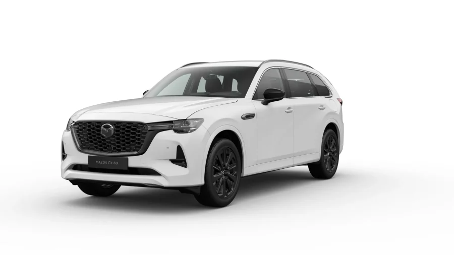 Renting Coches Mazda CX-802.5 e-SKYACTIV PHEV Exclusive-Line Blanco