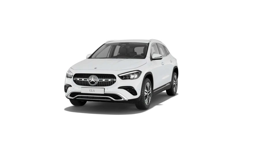 Renting Coches Mercedes Benz GLA250 e Blanco Polar, Negro Noche