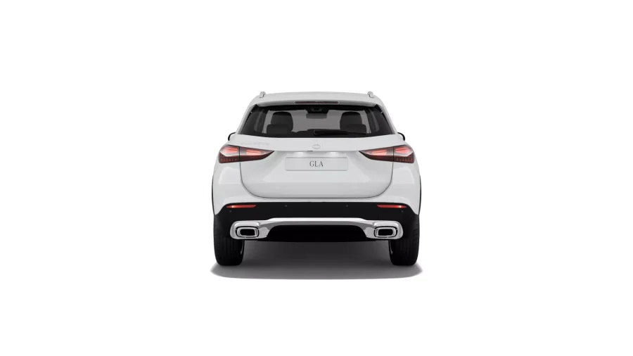 Renting Coches Mercedes Benz GLA250 e Blanco Polar, Negro Noche