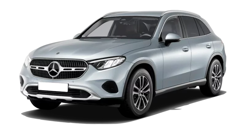 Renting Coches Mercedes Benz GLC-220d 4MATIC Plata High-Tech