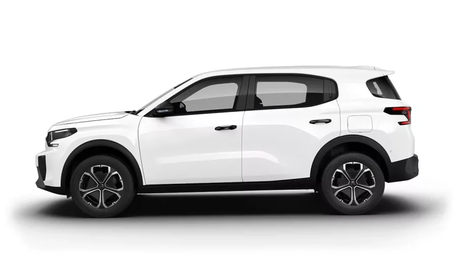 Renting Coches Citroën C3 AircrossTurbo You Pack Plus Blanco Polar, Mercury Grey 