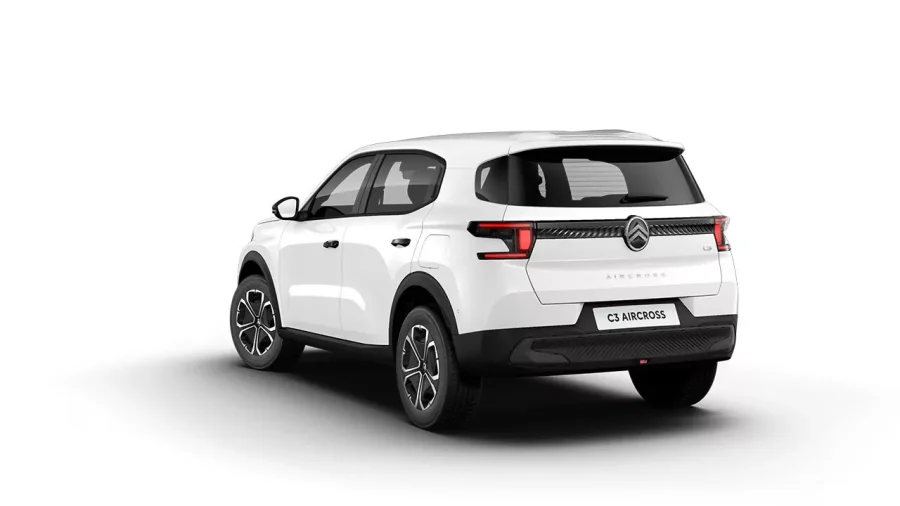 Renting Coches Citroën C3 AircrossTurbo You Pack Plus Blanco Polar, Mercury Grey 