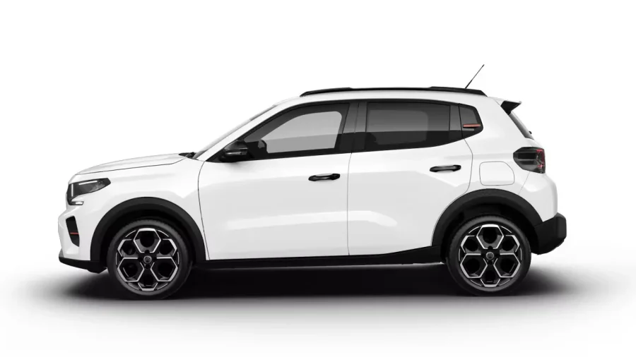 Renting Coches Citroën C3Turbo Max Blanco Polar, Mercury Grey