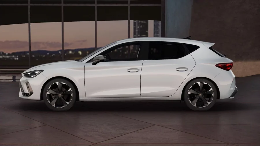 Renting Coches Cupra León1.5 eTSI DSG 7 vel Blanco Nevada