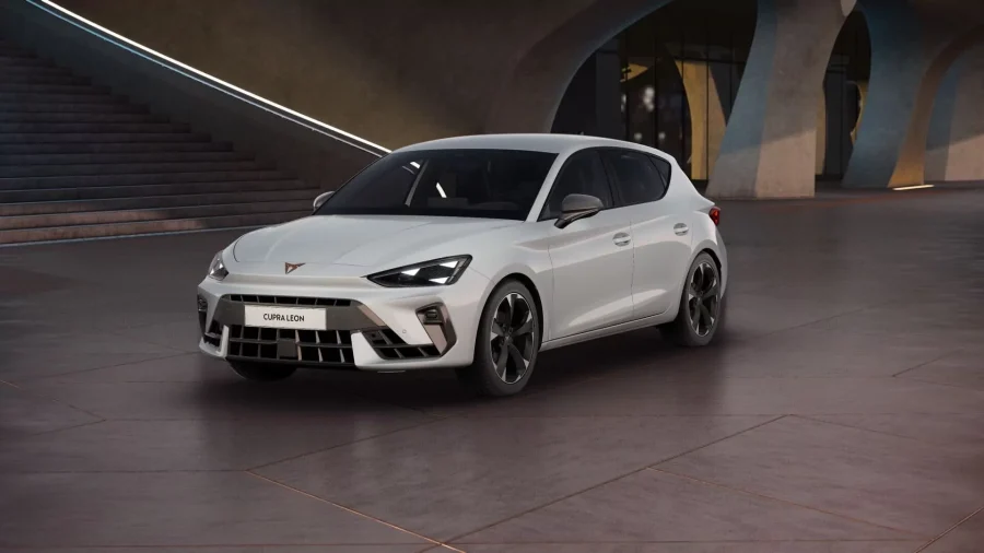 Renting Coches Cupra León1.5 eTSI DSG 7 vel Blanco Nevada