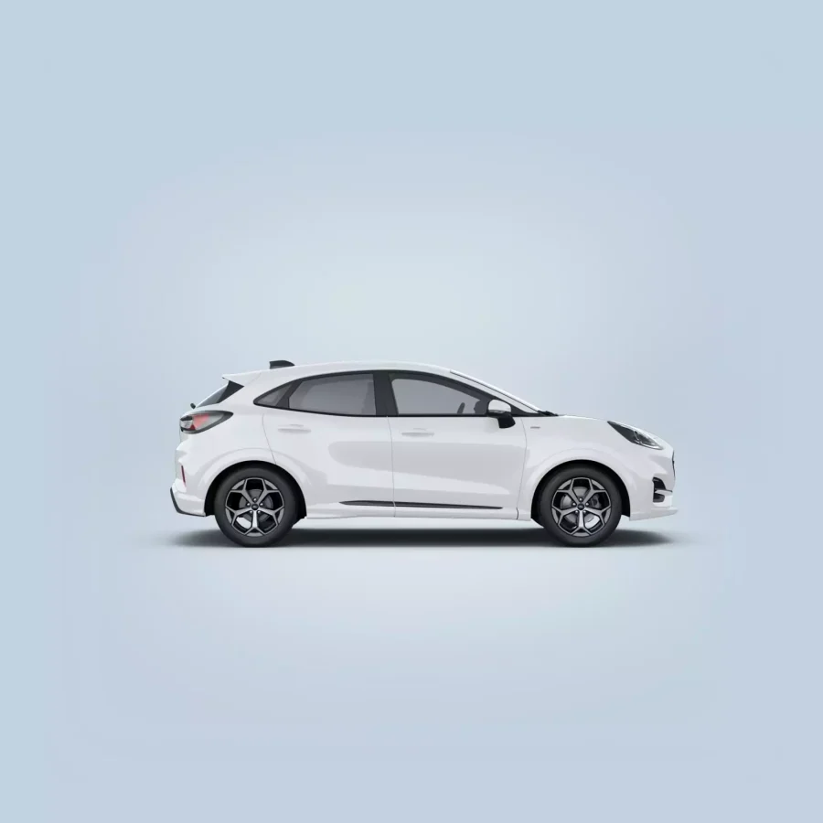 Renting Coches Ford Puma1.0 EcoBoost MHEV ST-Line Blanco Frozen