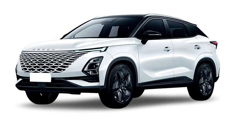 Renting Coches Omoda 51.6 TGDi Premium Blanco + Negro, Negro