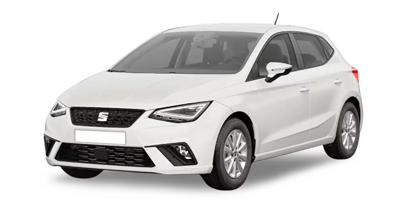 Renting Coches Seat Ibiza-1.0 TSI Style XL Blanco