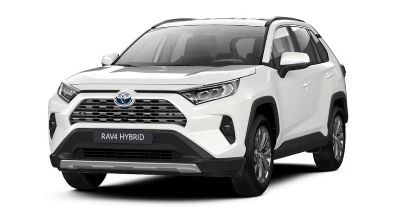 Renting Coches Toyota Rav4220H e-CVT 5P Advance Blanco Classic