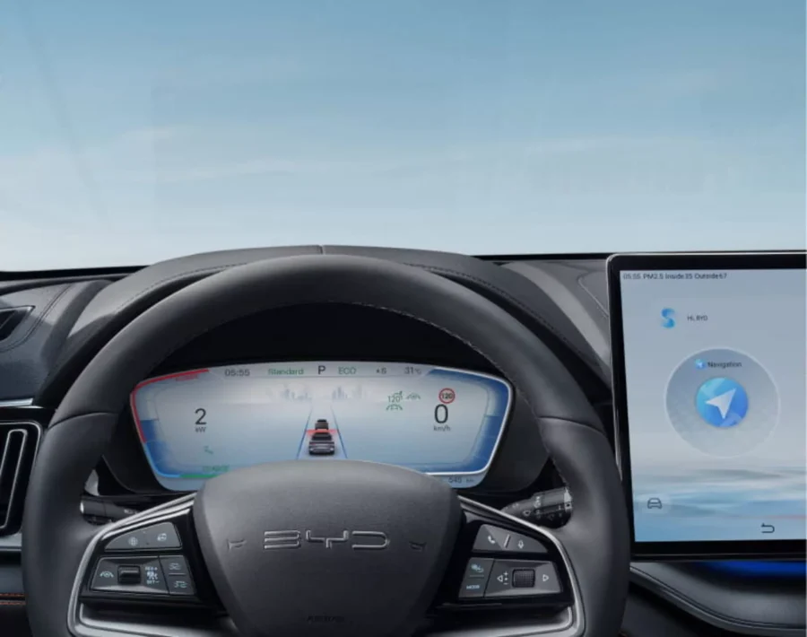 Renting Coches BYD SEAL UDM-I Design Time Grey