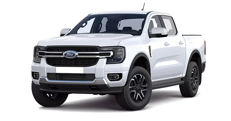 Renting Coches Ford Ranger-Doble Cabina 2.0 Automática Limited Blanco