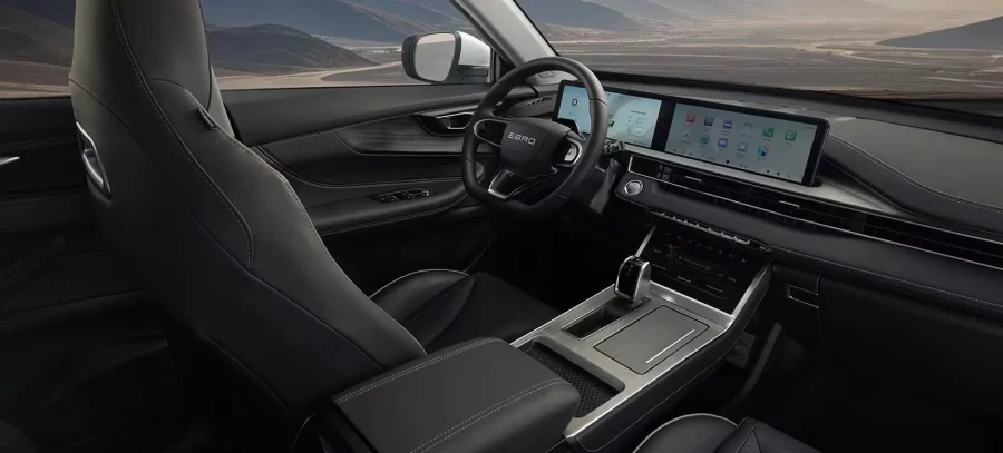 Renting Coches Ebro S4001.5 DHE HEV Excellence CVT Gris Phantom