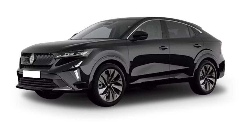 Renting Coches Renault Rafale-Techno full hybrid E-Tech 147kW Negro