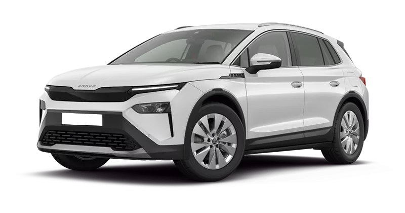 Renting Coches Skoda Elroq-85 Blanco Luna