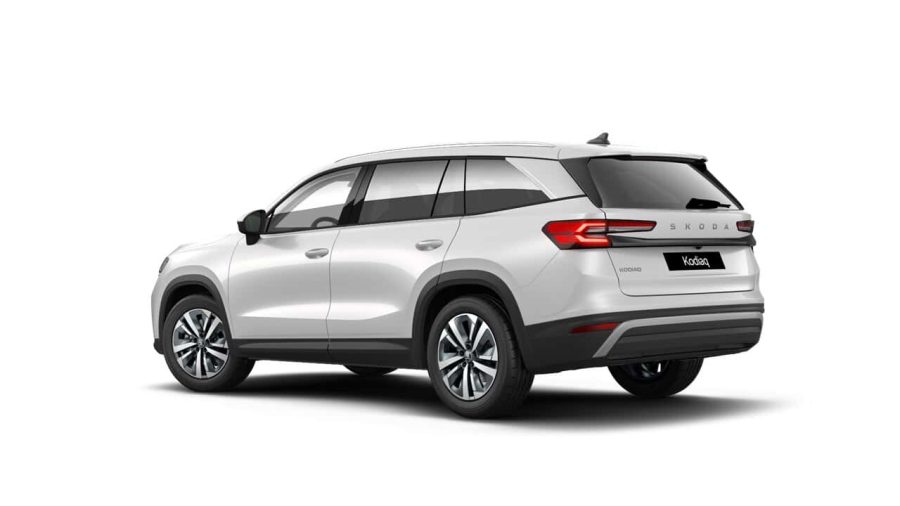 Renting Coches Skoda Kodiaq2.0 TDI DSG Selection Blanco Luna, Plata Brillante, Gris Graphite