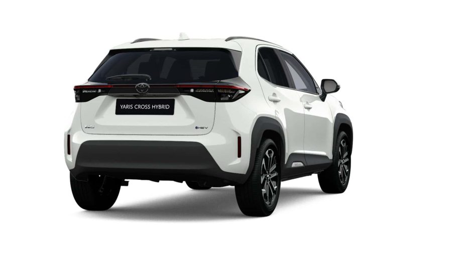 Renting Coches Toyota Yaris CrossHybrid 130 e-CVT 5P Active Plus Blanco Classic