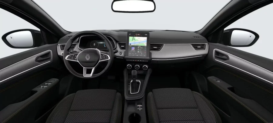 Renting Coches Renault ArkanaTechno full hybrid e-tech 105kW (145CV)-SS Negro