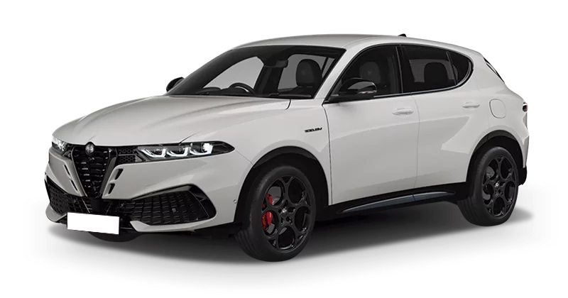 Renting Coches Alfa Romeo Tonale-1.3 PHEV Q4 AT6 Veloce Blanco Alfa