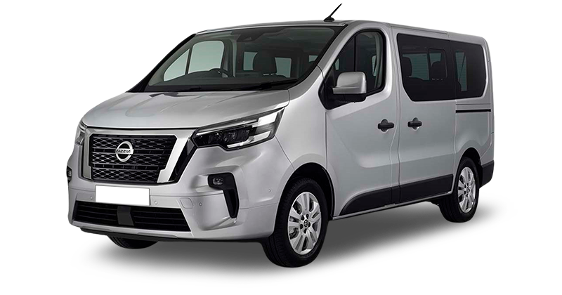 Renting Coches Nissan Primastar-Combi 9 L2 H1 N-Connecta Blanco