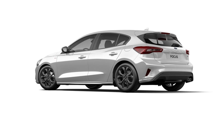 Renting Coches Ford Focus1.0T EcoBoost mHEV ST-Line Blanco, Rojo Race