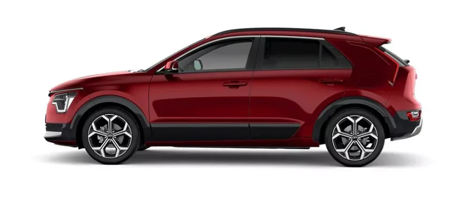Renting Coches Kia Niro1.6 HEV Concept Runway Red, Clear White, Aurora Black, Steel Gray, Interstellar Gray