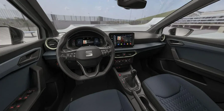 Renting Coches Seat Ibiza1.0 TSI 85kW Style+ Azul Fiord