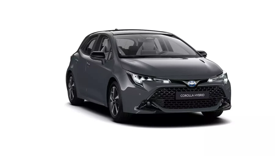 Renting Coches Toyota CorollaHybrid 140 e-CVT 5P Active Gris Trueno