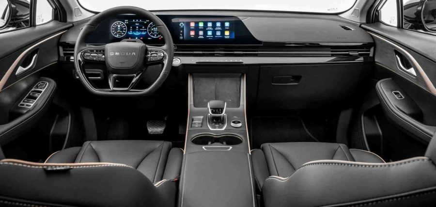 Renting Coches Omoda 51.6 TGDi Premium Blanco + Negro, Negro