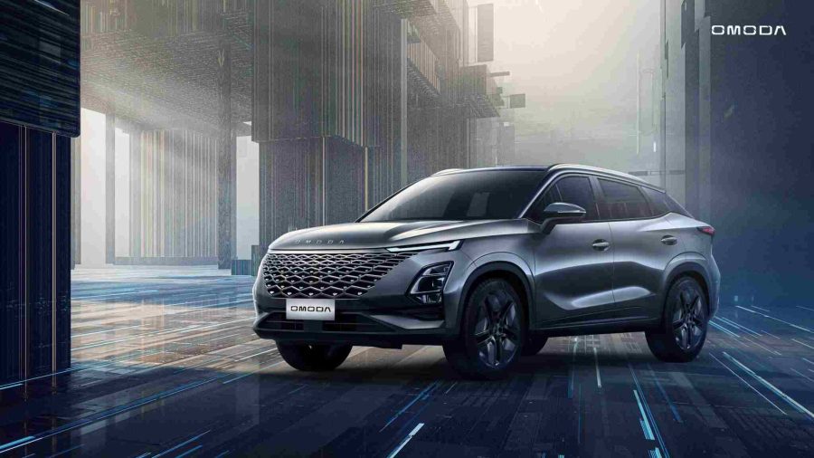 Renting Coches Omoda 51.6 TGDi Premium Blanco + Negro, Negro