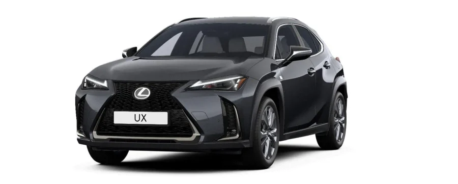 Renting Coches Lexus UX300h F Sport Legend Gris Berlín, Titanium, Verde Oliva, Negro Graphite, Blanco Nova, Copper Petra, Azul Eléctrico