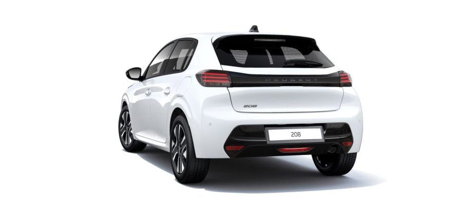 Renting Coches Peugeot 208Allure Gasolina 100 S&S 6 Vel. Man – Turbo Blanco Okenite, Gris Selenium