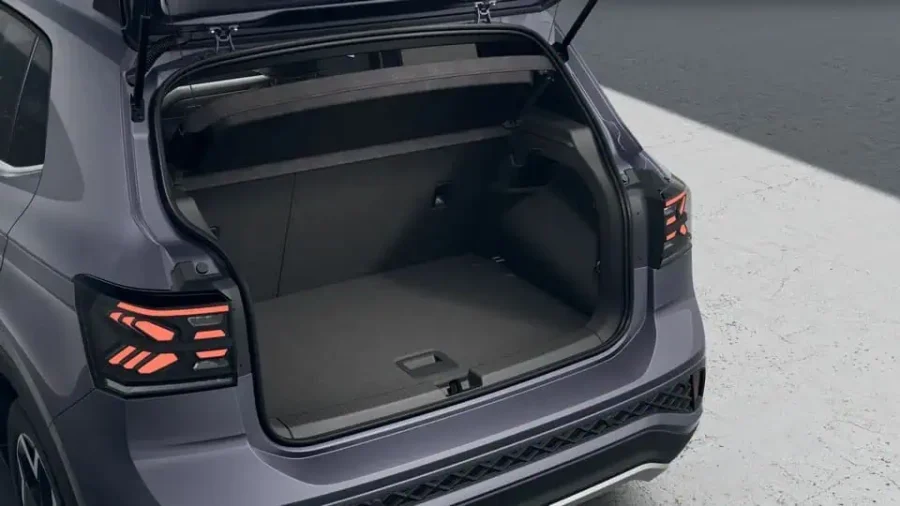 Renting Coches Volkswagen T-Cross1.0 TSI R-Line Gris, Plata, Blanco, Negro