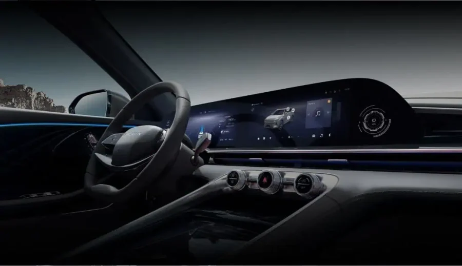 Renting Coches Omoda 91.5 TGDI SHS AWD Premium Blanco, Gris